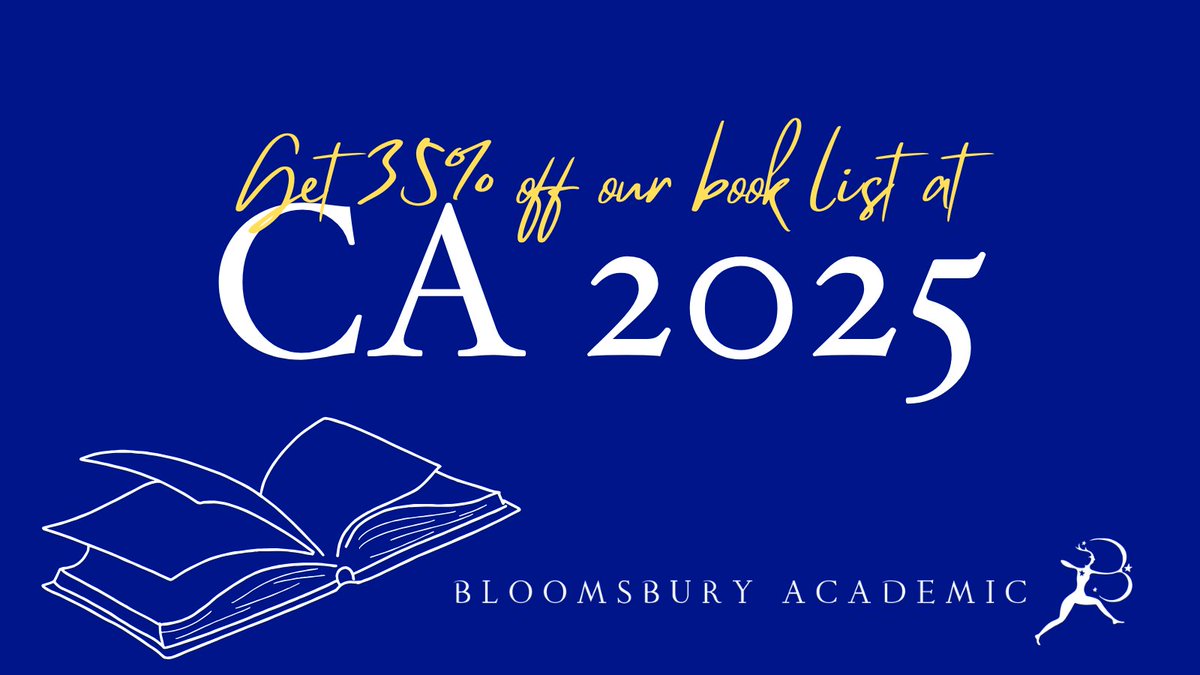 BloomsburyClass's tweet image. Missed out on our #CA2025 discount? Fear not, you can browse our book list online! Check it out here: bit.ly/45Ztyqf