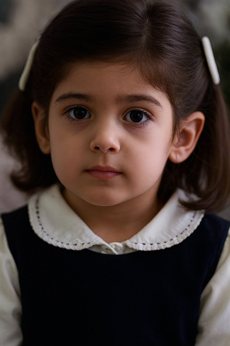 justlikeusiran's tweet image. هانیه بهمن آبادی
۴ ساله. متولد ۱۳۹۹ (۲۰۲۰)، جان باخته در ۱۴۰۴ (۲۰۲۵).
در ۲۳ خرداد ۱۴۰۴ (۱۳ ژوئن ۲۰۲۵)، هانیه همراه با خانوادهاش در خانه بود که موشکهای اسرائیلی به مجتمع مسکونی چمران در تهران اصابت کرد. ساختمان ۱۴ طبقه مسکونی غیرنظامی به تلی از آوار تبدیل شد. زندگی کوتاه هانیه…