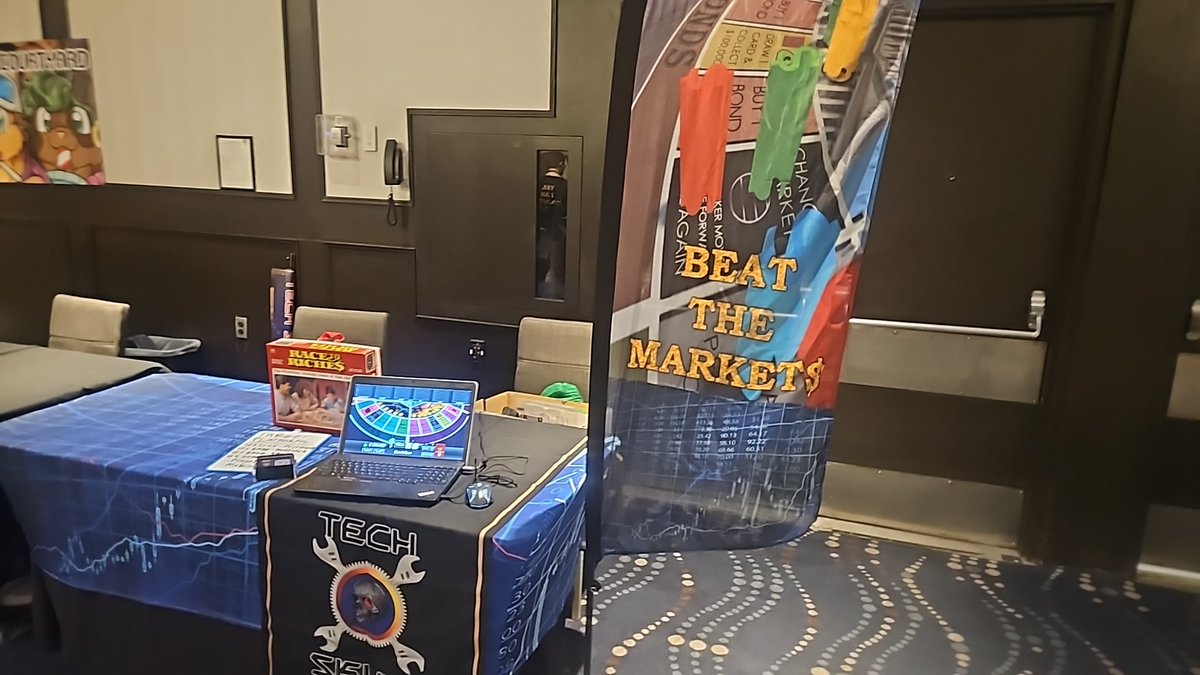 MarketsGame's tweet photo. Come check out our table in the Dealers Den today @fureh for a chance to try the demo copy of our game.

#FurEh2025 https://t.co/p64MmkLU3O