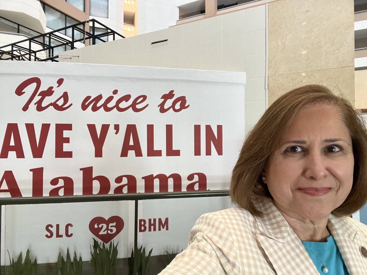 SenatorHashmi's tweet image. I’m excited to be in Alabama, y’all, for the 2025 Southern Legislative Conference of the Council of State Governments! As the recently-elected Chair of the SLC Education Committee, I know that we will have comprehensive conversations about the education systems within our states.