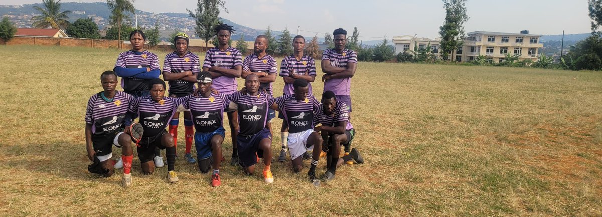RugbyRwanda's tweet photo. #RwandaRugbyNationalLeague 15-a-side Men’s–#MatchDay 4 Results

-Lions de Fer 81-00 Kigali Sharks
-Muhanga Thunders 14-14 Alfa Kagugu

Today is a Game Day across 2 playgrounds. At Camp Kigali Ground, #Lions roared to victory as #AlfaKagugu hold #MuhangaThunders in a tight battle. https://t.co/ubmasMlnur