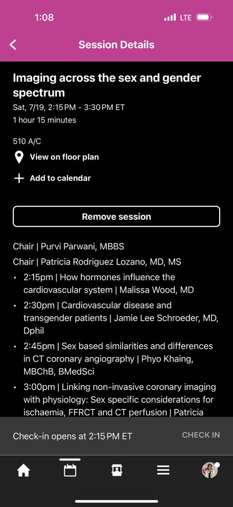 purviparwani's tweet image. Excited to moderate this session on imaging across sex and gender spectrum at #SCCT2025 #yesCCT at 2:15 pm.
I know I know the jeopardy is at the same time but we have pretty interesting and clinically relevant topics to discuss.
Join us in 510 A/C
@PRodriguezMD