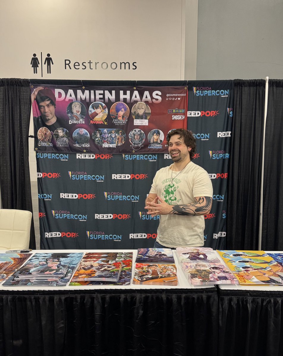 Damien Haas ๐ Sakura-Con (@damienhaas) on Twitter photo Today has been great so far! Grabbing lunch real quick, and Iโll be back at my table in 30 minutes! Come say hey!
<a href="/FloridaSupercon/">Florida Supercon</a> Today has been great so far! Grabbing lunch real quick, and Iโll be back at my table in 30 minutes! Come say hey!
<a href="/FloridaSupercon/">Florida Supercon</a>