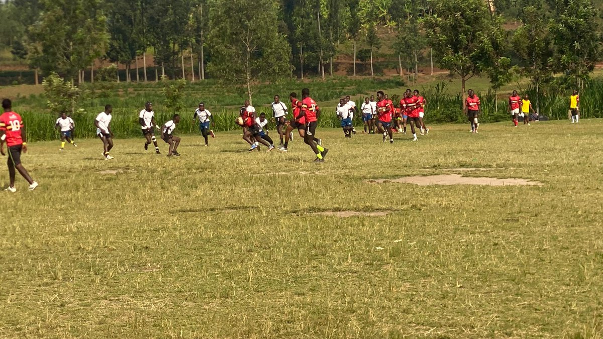 RugbyRwanda's tweet photo. #RwandaRugbyNationalLeague 15-a-side Men’s–#MatchDay 4 Results

-Lions de Fer 81-00 Kigali Sharks
-Muhanga Thunders 14-14 Alfa Kagugu

Today is a Game Day across 2 playgrounds. At Camp Kigali Ground, #Lions roared to victory as #AlfaKagugu hold #MuhangaThunders in a tight battle. https://t.co/ubmasMlnur