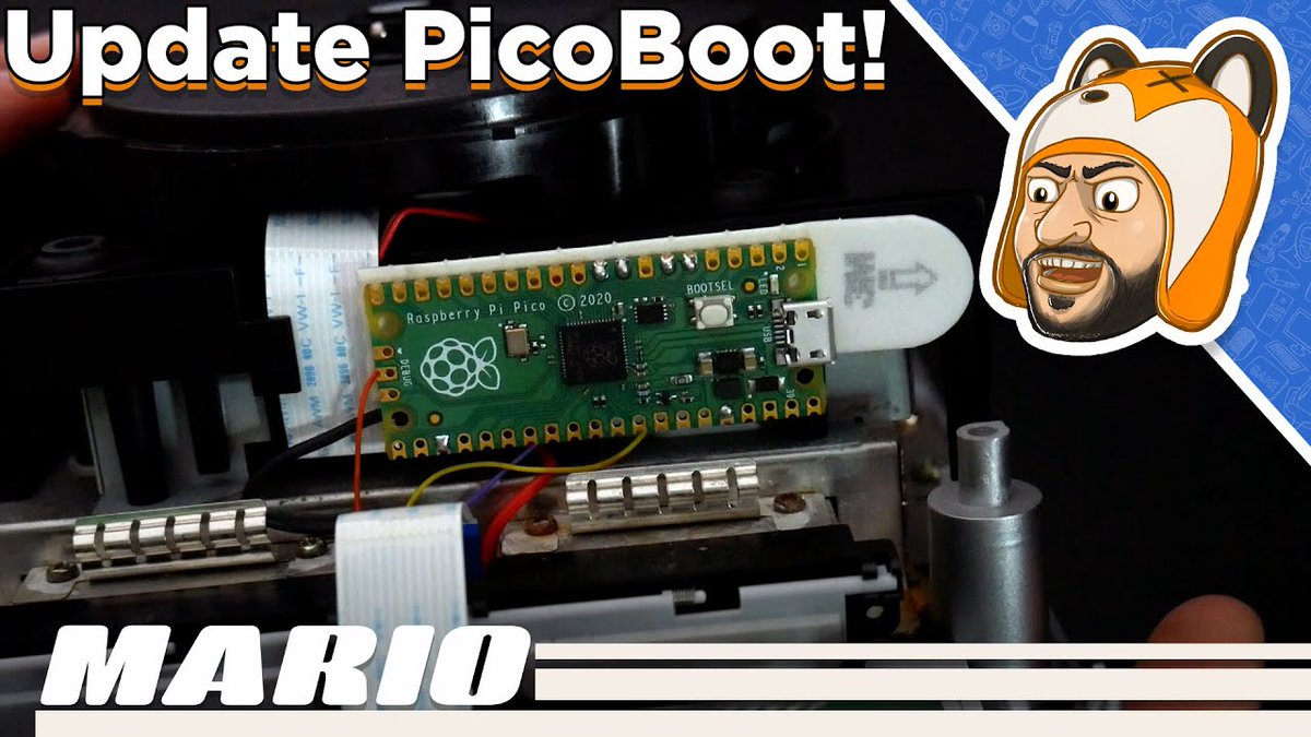 MrMario2011's tweet image. How to Update PicoBoot Firmware for the GameCube!
Watch Here: youtu.be/o6YUgAaG6YQ