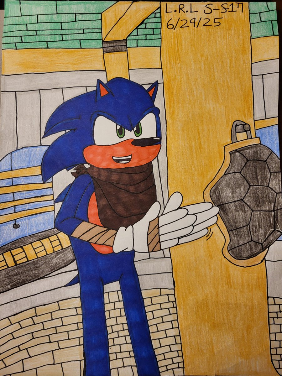 HopsyTRabbit's tweet image. Hi @RogerCraigSmith, I know you're going to be at #Galaxycon in Raleigh, NC next week. My family can't afford the tickets, so I'd like to say that you're my favorite Sonic voice actor and here's a scene redraw from the Sonic Boom episode "The Meteor" I hope you like it.
