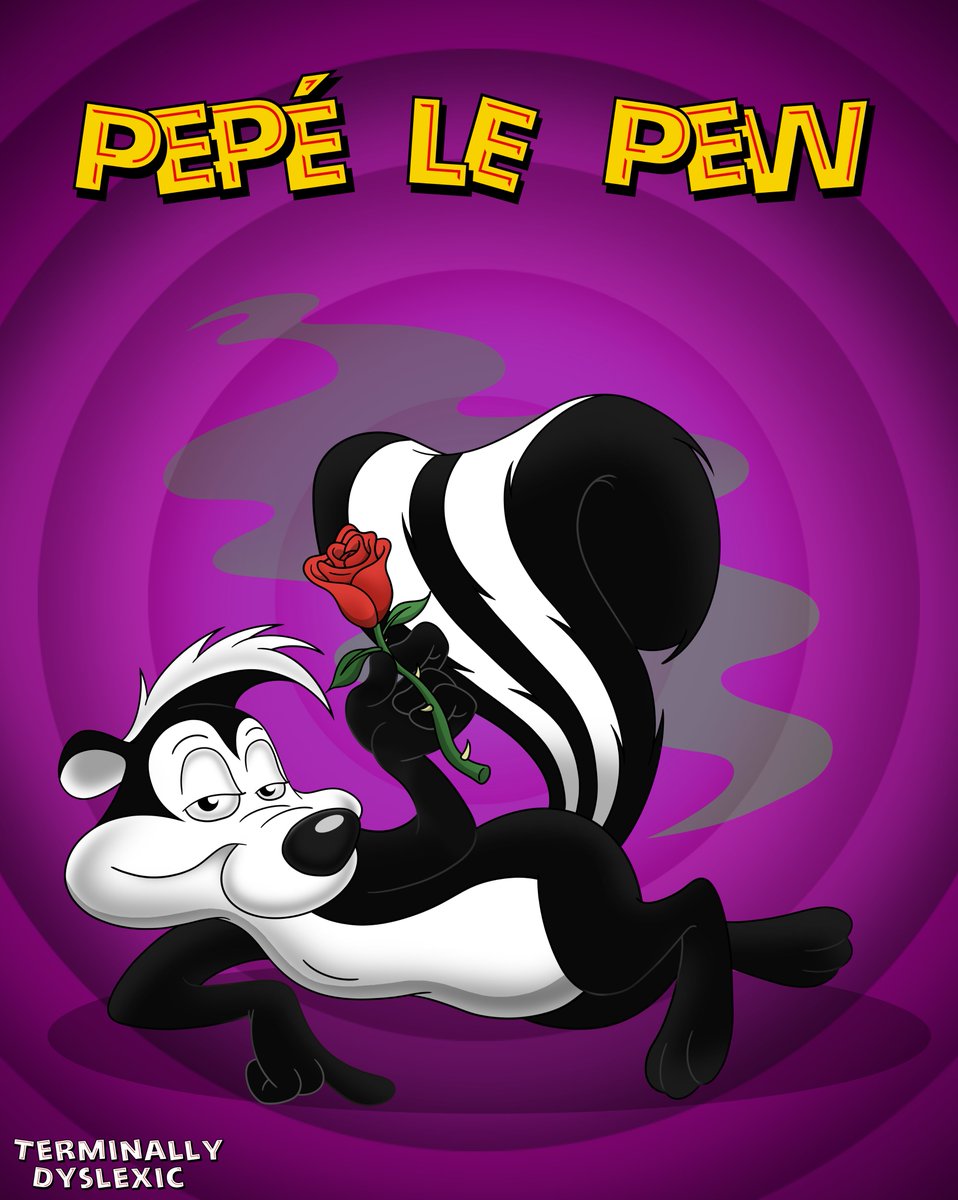 HarrisonTheHutt's tweet image. Up next is the original sex pest himself Pepé Le Pew. #LooneyTunes Who am I drawing next?