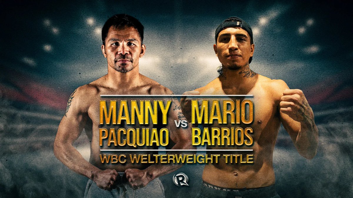 Dboybruh's tweet image. Saturday is fight night!
Pacquiao vs Barrios - boxing
Max halloway vs Dustin Poirier - UFC
pacman aint done yet and max halloway is about to ruin dustins retirement fight