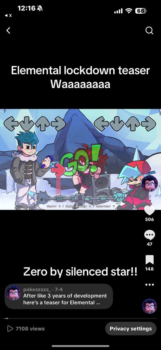 ElementalLock's tweet image. 500 likes!????? YAYYYYY