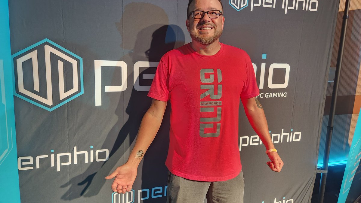 PeriphioGaming's tweet image. 🖥 REP US TO WIN US!
We’re powering the 2025 XP League NAF Tournament and giving YOU a chance to win your own Periphio Gaming PC! 🎮💥
Here’s how to enter ⬇
1⃣ Take a pic at the event of any of the following:
✔ Wearing a Periphio tattoo or sticker
✔ Playing on a Periphio PC…