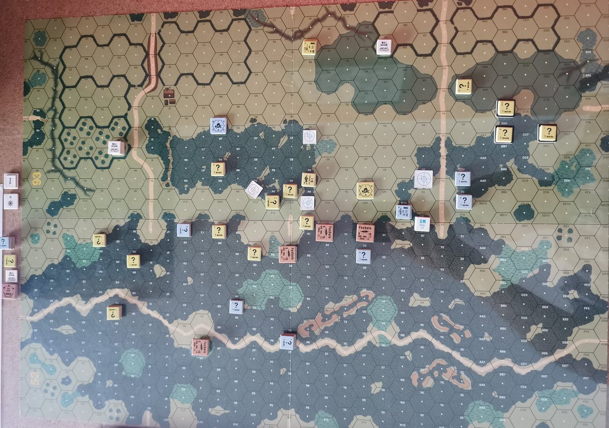 prevot33's tweet image. #advancedsquadleader last Winter Offensive pack solo play.
Interesting WO 52 scen for its original VC's.
Mainly infantry fight in the woods.
@MultiManPub
@PaulPanosky