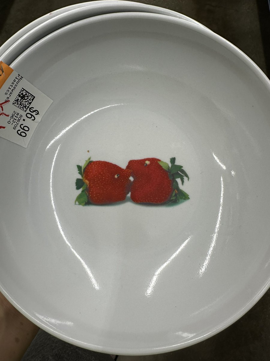 absolutely cursed dinnerware at the thrift store