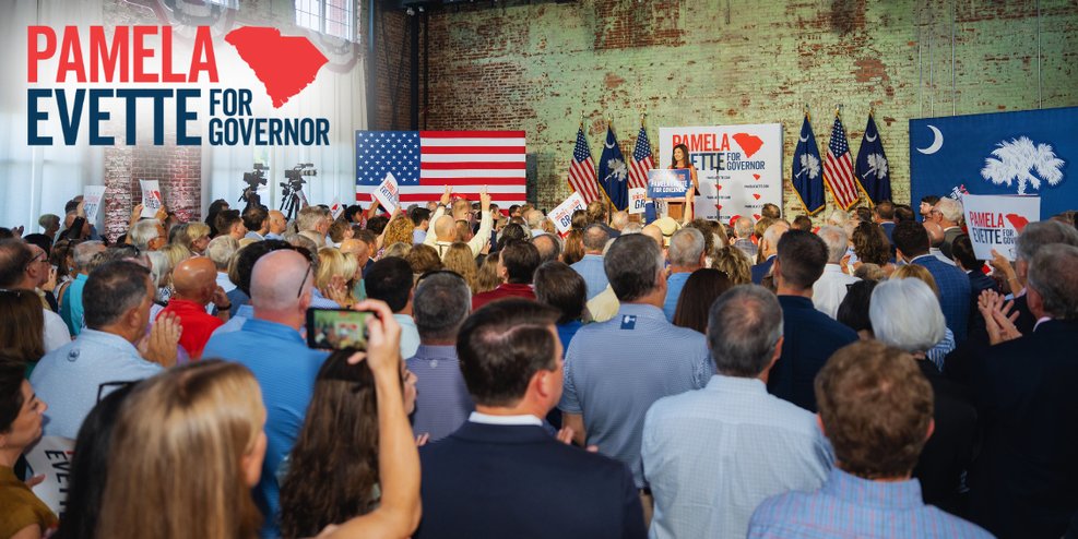 PamelaEvette's tweet image. It’s been a fantastic first week, and we’re just getting started!
ICYMI, here's a quick recap with links and videos so you can stay up to date. mailchi.mp/pamelaevette/w…
To join my email list or get involved, visit pamelaevette.com.
#KeepSCGreat #TeamEvette