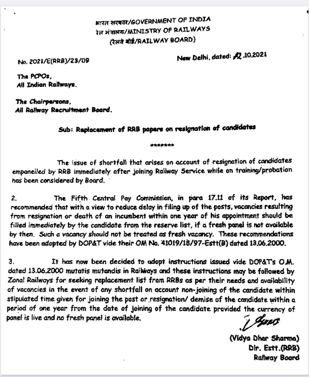 D.R. Godara Barmer (@godarajat5) on Twitter photo #we_want_railway_level1_2019_replacement_dv
<a href="/RailMinIndia/">Ministry of Railways</a> से अनुरोध है कि रेलवे ग्रुप डी 2019 की रिप्लेसमेंट डीवी के लिए नोटिस जारी करने की कृपा करें 🙏
<a href="/narendramodi/">Narendra Modi</a>
<a href="/AshwiniVaishnaw/">Ashwini Vaishnaw</a>
<a href="/RavneetBittu/">Ravneet Singh Bittu</a>
<a href="/iChiragPaswan/">युवा बिहारी चिराग पासवान</a>
<a href="/gssjodhpur/">Gajendra Singh Shekhawat</a>
<a href="/arjunrammeghwal/">Arjun Ram Meghwal</a>
<a href="/hanumanbeniwal/">HANUMAN BENIWAL</a>
<a href="/BJP4India/">BJP</a> #we_want_railway_level1_2019_replacement_dv
<a href="/RailMinIndia/">Ministry of Railways</a> से अनुरोध है कि रेलवे ग्रुप डी 2019 की रिप्लेसमेंट डीवी के लिए नोटिस जारी करने की कृपा करें 🙏
<a href="/narendramodi/">Narendra Modi</a>
<a href="/AshwiniVaishnaw/">Ashwini Vaishnaw</a>
<a href="/RavneetBittu/">Ravneet Singh Bittu</a>
<a href="/iChiragPaswan/">युवा बिहारी चिराग पासवान</a>
<a href="/gssjodhpur/">Gajendra Singh Shekhawat</a>
<a href="/arjunrammeghwal/">Arjun Ram Meghwal</a>
<a href="/hanumanbeniwal/">HANUMAN BENIWAL</a>
<a href="/BJP4India/">BJP</a>