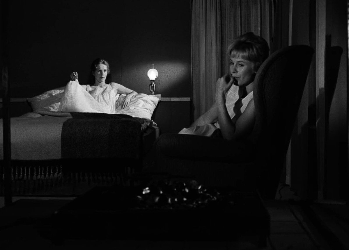 agvsfilm's tweet image. "I wonder what's really wrong with her."
Persona (1966)
dir. Ingmar Bergman