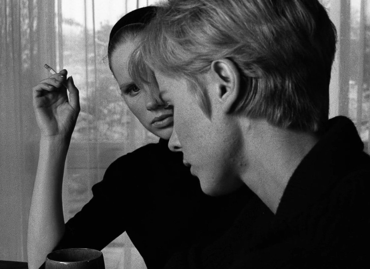 agvsfilm's tweet image. "I wonder what's really wrong with her."
Persona (1966)
dir. Ingmar Bergman
