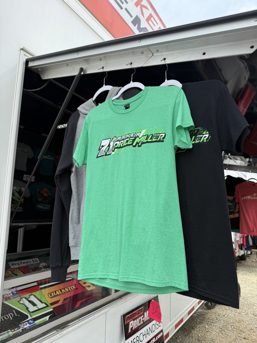 🛍️ 𝙾𝙿𝙴𝙽 🛍️

We’re here at <a href="/EldoraSpeedway/">ELDORA SPEEDWAY</a> with <a href="/WorldofOutlaws/">World of Outlaws</a> 

Night 4️⃣

Come stop by and say hi! 👋🏼 

Thank you to <a href="/ShopKyleLarson/">Shop Kyle Larson</a> for letting us borrow a merchandise rack for tonight! 

⬇️ SHOP NOW ⬇️

pricemillershop.com