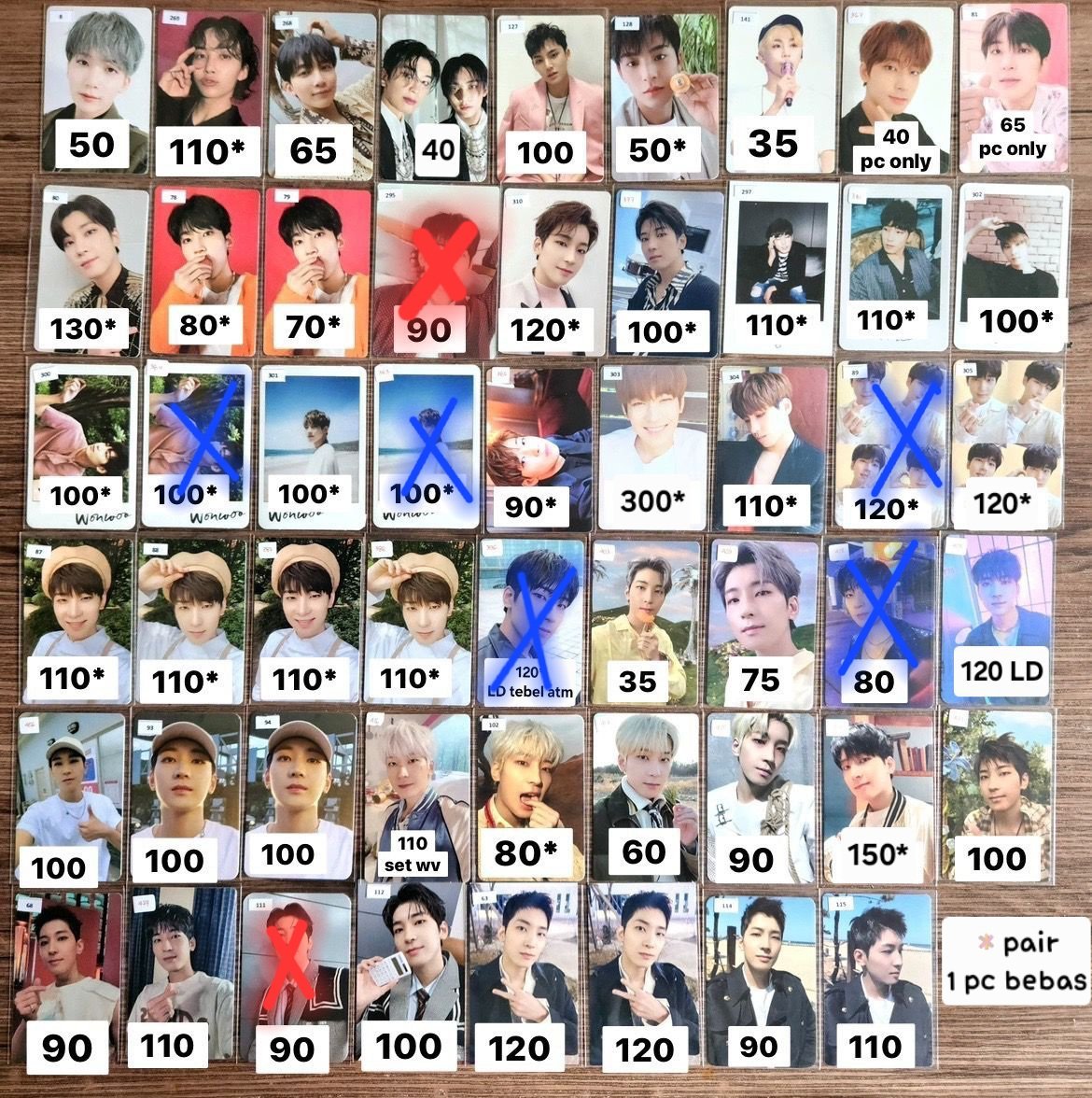 catsunshine_'s tweet photo. ❗️HELP RT 🫶❗️

wts lfb seventeen photocard pola wonwoo dk han

• dom bandung
• no for sensitive buyer 
• split pay only, keep max 2x event with DP
• tidak CO 2x event, DP hangus, dianggap hnr
• price exc adm shopee 12%

poca pc cwtb 세븐틴 포카 セブチ ポカ フォトカード https://t.co/N7VOLeHyqn