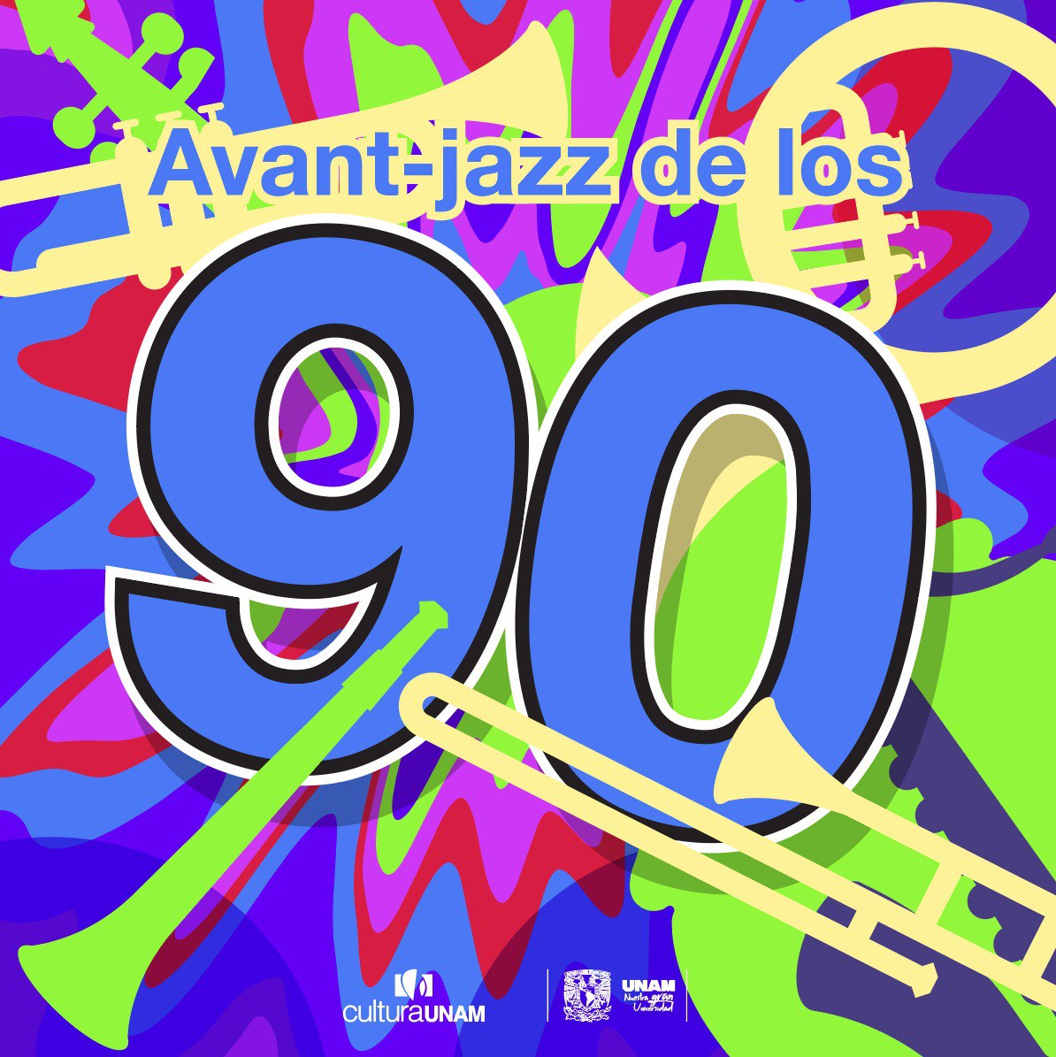 ¡Ponte al día con el #jazz de los 90 en #CulturaUNAM!🎼En aquellos años, esta fusión de fusiones continuó su expansión hacia territorios como el hiphop, los sonidos metaleros y las llamadas músicas del mundo. La llegada de la internet a finales de la década abrió caminos que