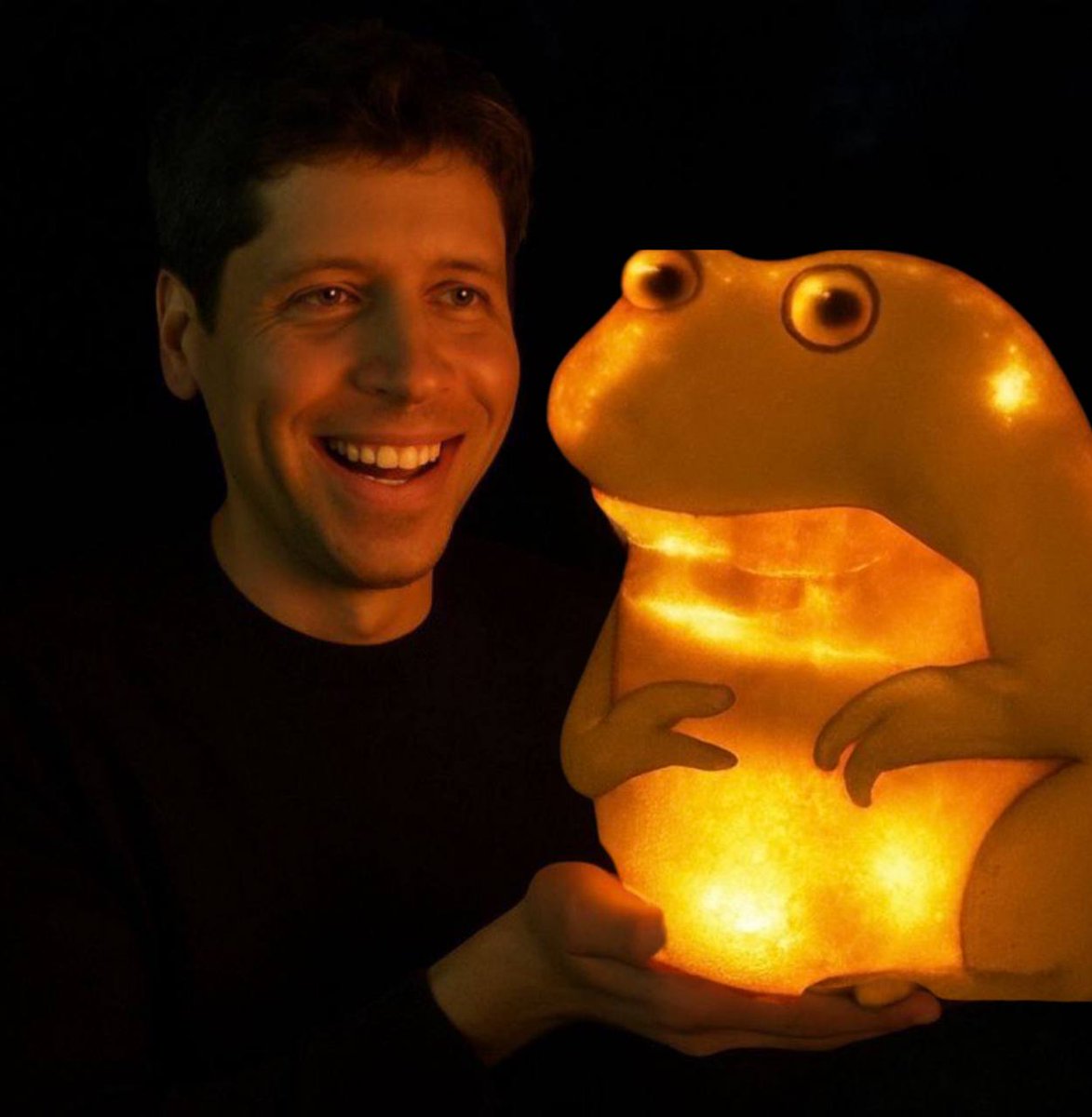 FrogeVIP's tweet image. Just like Doge had Elon, FROGE has @sama  the FrogeFather.
OpenAI’s Mascot is ready as GPT-5 approaches.
Where memes meet intelligence, you get FROGE, the golden era is here. @OpenAI