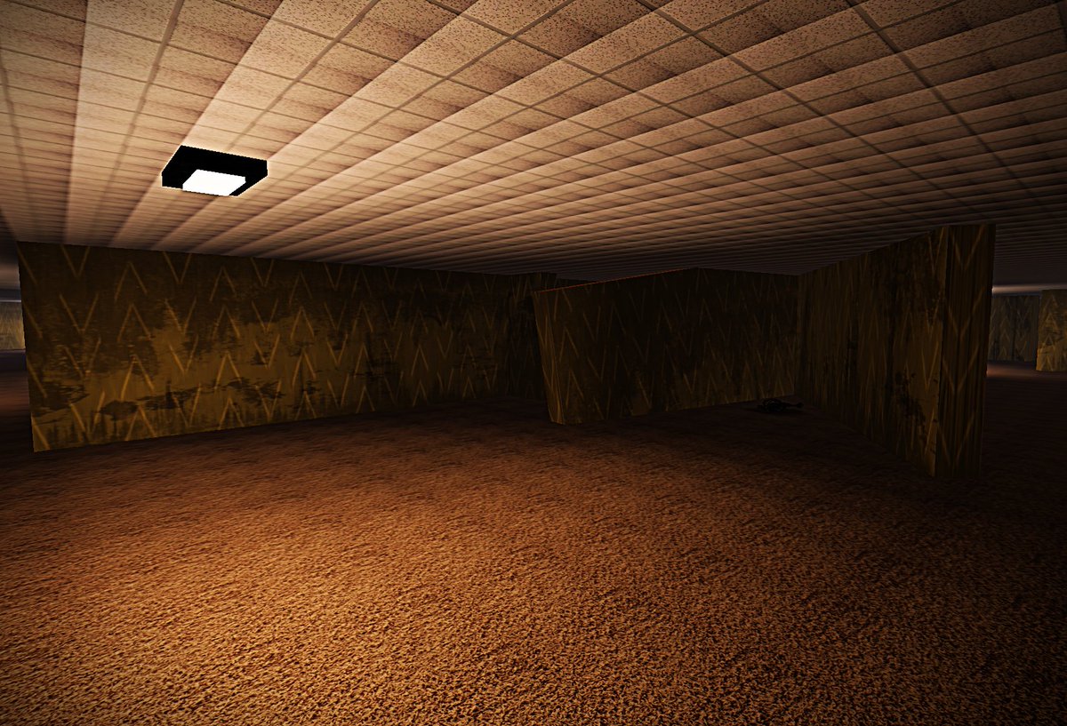 MediaHorrors's tweet photo. "Where Am I?"
Level 0 map (would most likely get reworked or remade in the future)
Map made by glowbro
#backrooms #thebackrooms #level0 #mediahorrors #gamedev #ROBLOX #RobloxDev #RobloxDevs #RobloxGames #ComingSoon https://t.co/g137OrZL4M