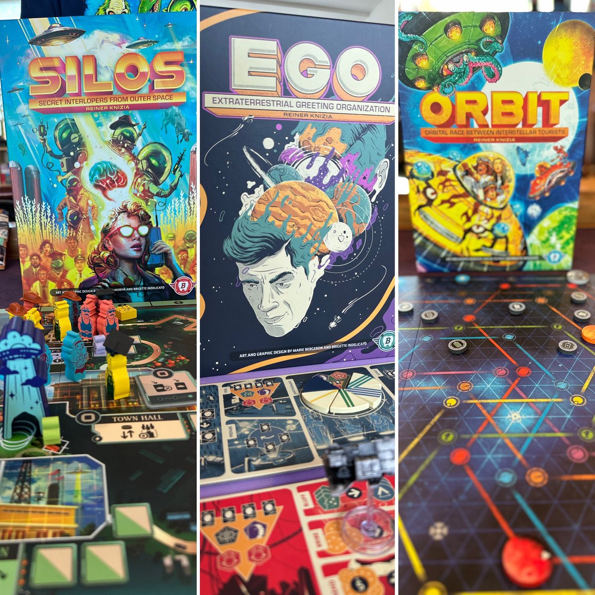 Going Analog (@goinganalogshow) on Twitter photo All the games in <a href="/ReinerKnizia/">Reiner Knizia</a>/<a href="/BitewingGames/">Bitewing Games 🔜 Gen Con</a>’s new sci-fi trilogy are just great. They each have a distinct personality and are just so fun. They’ve been in steady rotation for us (11 of the last 15 days!).
Very happy we took a chance and went all-in on deluxe versions. All the games in <a href="/ReinerKnizia/">Reiner Knizia</a>/<a href="/BitewingGames/">Bitewing Games 🔜 Gen Con</a>’s new sci-fi trilogy are just great. They each have a distinct personality and are just so fun. They’ve been in steady rotation for us (11 of the last 15 days!).
Very happy we took a chance and went all-in on deluxe versions.