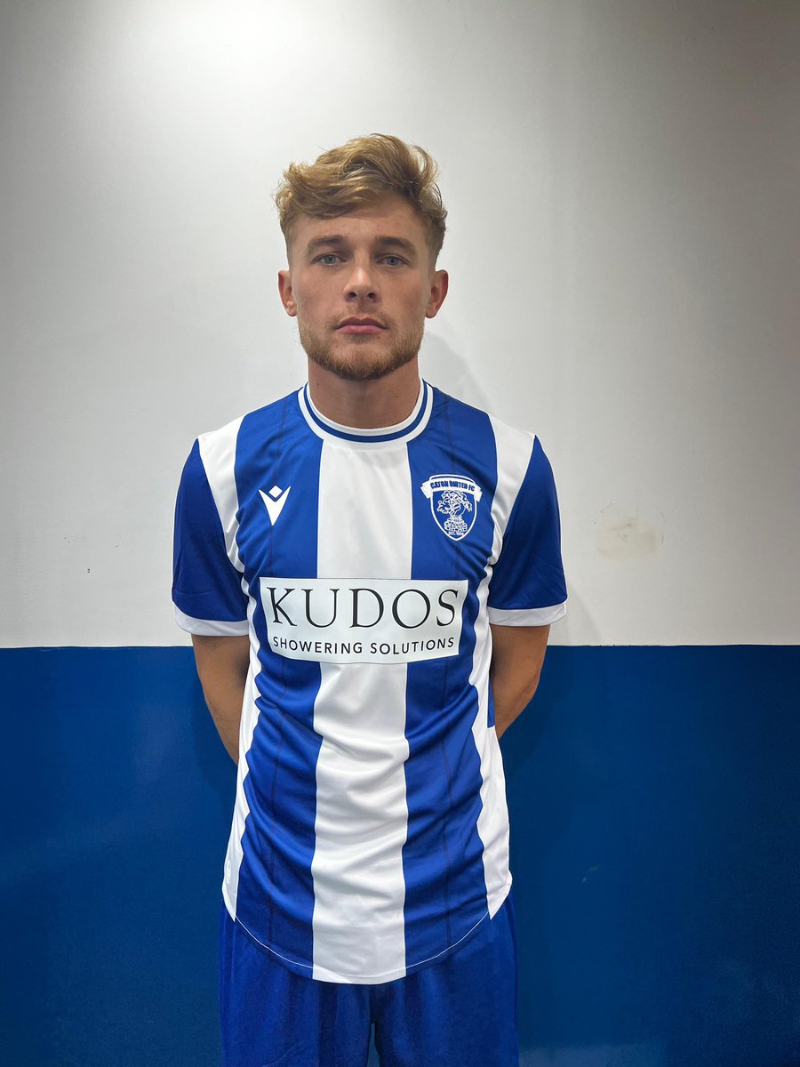 catonunitedfc's tweet photo. We teased a brand new kit reveal not long ago, and here it is! 😍 

Modelled beautifully by Caton’s number 9, Tommy Varey, our brand new Macron kit has been sponsored by Kudos Showering Solutions. 

The very best for bathroom products and showering solutions 👏 https://t.co/gTz0XPTySH
