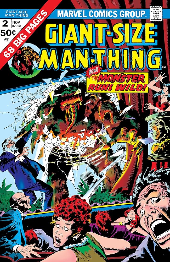 spiderdooley's tweet photo. @BackintheBronze Great stuff with the Man-Thing plus the awesome back-up stories with Howard. (And we're all aware of the title.) https://t.co/Xpj1csN3le