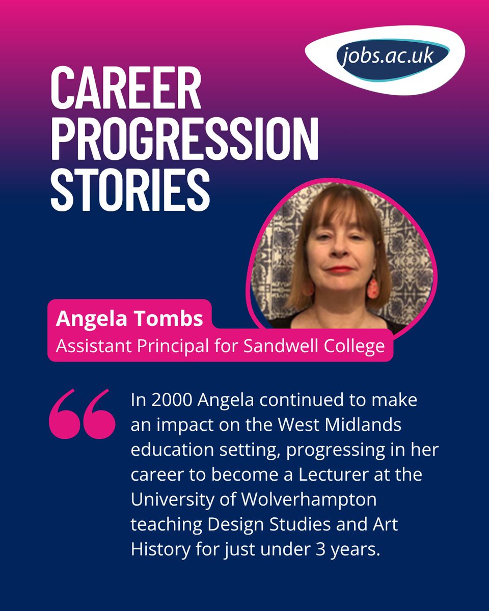 jobsacuk's tweet image. Are you considering working in education? 🤝 

We look at the career progression of individuals in education and what they achieved in their roles. ✨ 

Watch more:career-advice.jobs.ac.uk/career-progres…

#Progression #JobsinEducation