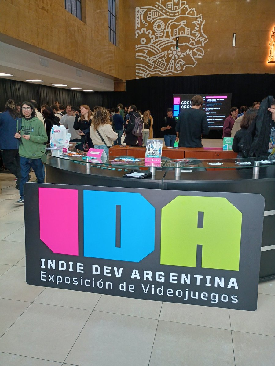 neogamerztv's tweet image. Estamos en la @IndieDevAr.
El lunes hablamos ahora vamos a jugar 🎮.
