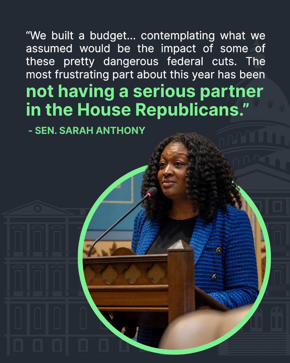 MISenDems's tweet image. We've done our job, the job that the taxpayers elect us to do - we passed a balanced, people-first budget on time.
House Republicans have failed to do the same. It's time to get serious and deliver results for Michiganders.