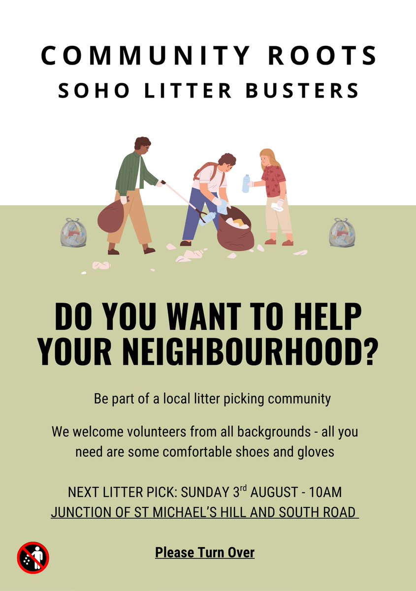 shuranjeetsingh's tweet image. 🗣️ Speaking to residents, many are annoyed at the lack of respect and care for our streets.
✋🏼 We have therefore organised a community litter pick on South Road at 10am on Sunday 3 August.
🚯 Please join us to be a part of the movement for safer, cleaner and greener streets!