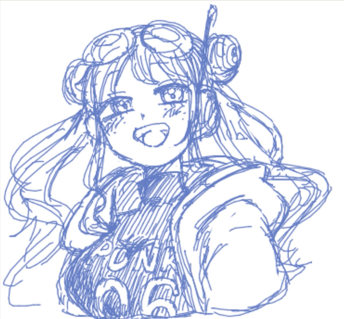 kawaii_cloud_'s tweet image. 絵チャしてました。