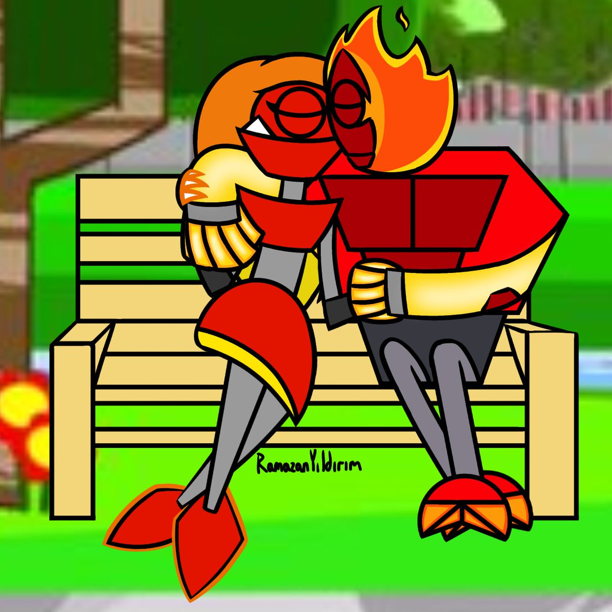 Ramazan90356883's tweet photo. infernite couple's have a beatiful day in mixopolis ❤️🔥/#Mixels #mixelsoc #beatifulday #mixopolis #infernites #fanart #couple #couplefanart https://t.co/AyVDoBv9fA