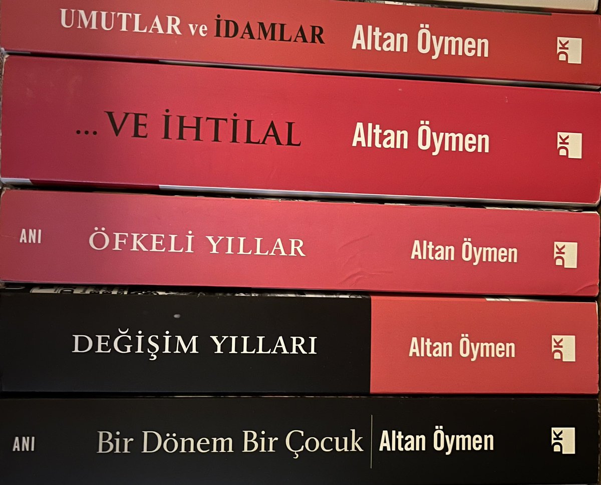 Kitaplarını altını çize çize okudum çok şey öğrendim. Onun kadar üretken olabilmek isterdim. #AltanÖymen