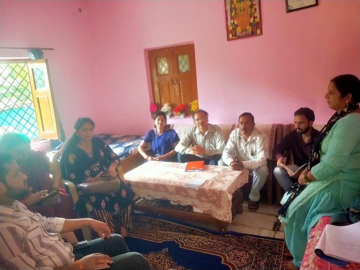 REAPNainital's tweet photo. Today visited Jyoli village in the leadership of CDO Mam and other line depts and surveyed for developing it as potential honey and tourism village। Later visited Mehragaon village for searching it's potential under Virasat project।
@REAPNainital 
@REAPUttarakhand 
@CdoNainital https://t.co/CNyq4yFFMc