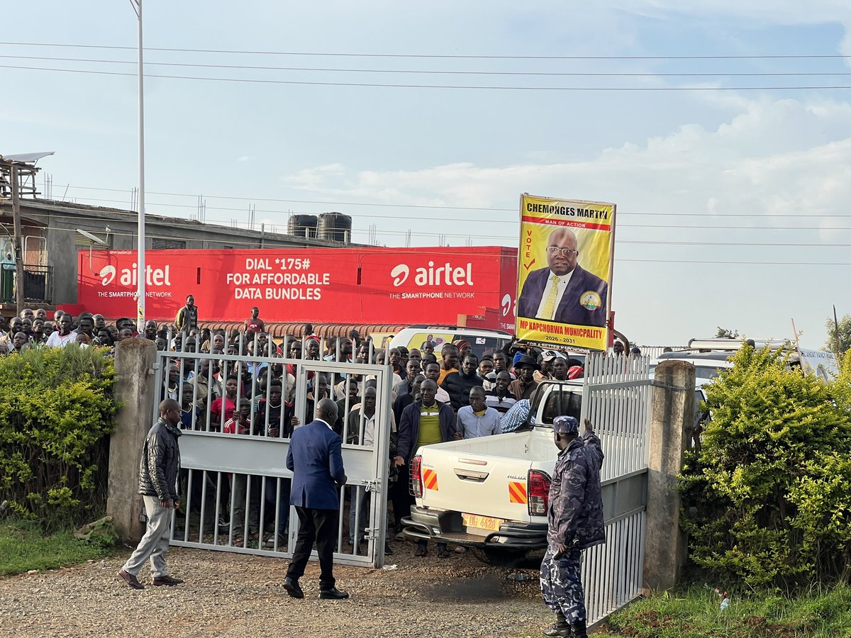 There was a meeting with officials from <a href="/NRMOnline/">NRM Party</a>,security officials and Candidates.
There was no tangible resolution,there was a call from Dr Tanga Odoi summoning all aggrieved aspirants to Kampala by midday tomorrow.