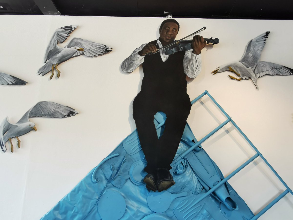 Little_Daf's tweet image. Exposition #Sabordage de #Levalet à #Fluctuart #StreetArt