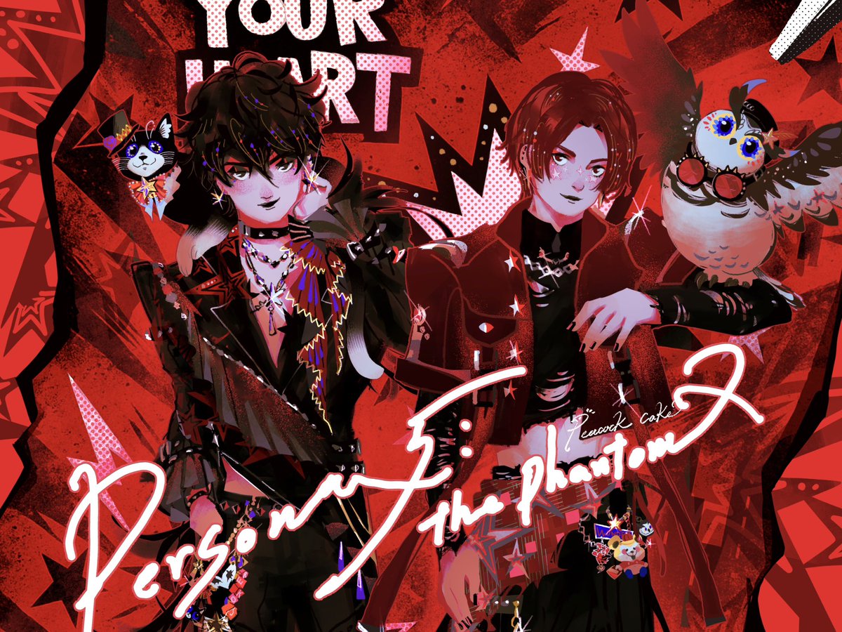 peacknoir's tweet image. Joker x wonder⭐️
#p5x #P5XJP #p5xjoker #p5xwonder
#女神異聞錄夜幕魅影