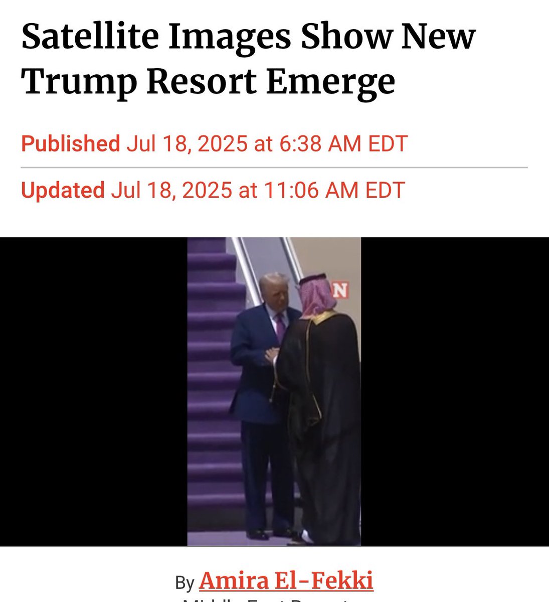 josettecaruso's tweet image. Adding to my theory that @realDonaldTrump is keeping secrets for top officials in The Middle East in exchange for privileges and peace, did you know about this?
I bet that you didn’t…
Recent satellite imagery reveals significant progress at one of the Middle East's most…