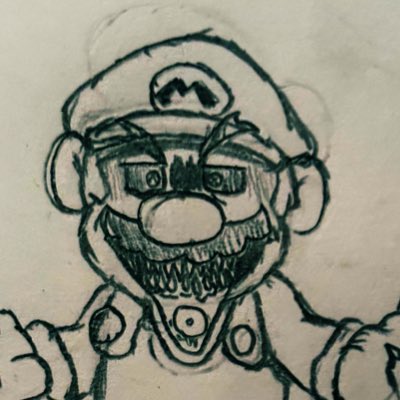 JaysonVazq2053's tweet image. #NewProfilePic and also a sneek peak to my latest piece of art #infernoM #exe #marioexe