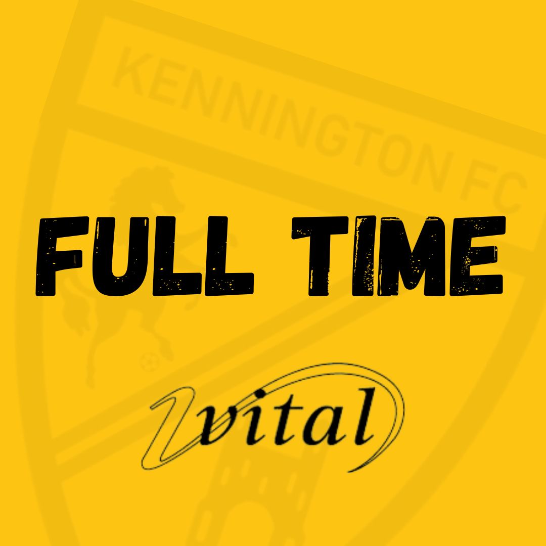 KenningtonFC's tweet image. FULL-TIME: Ashford United 3-1 Kennington