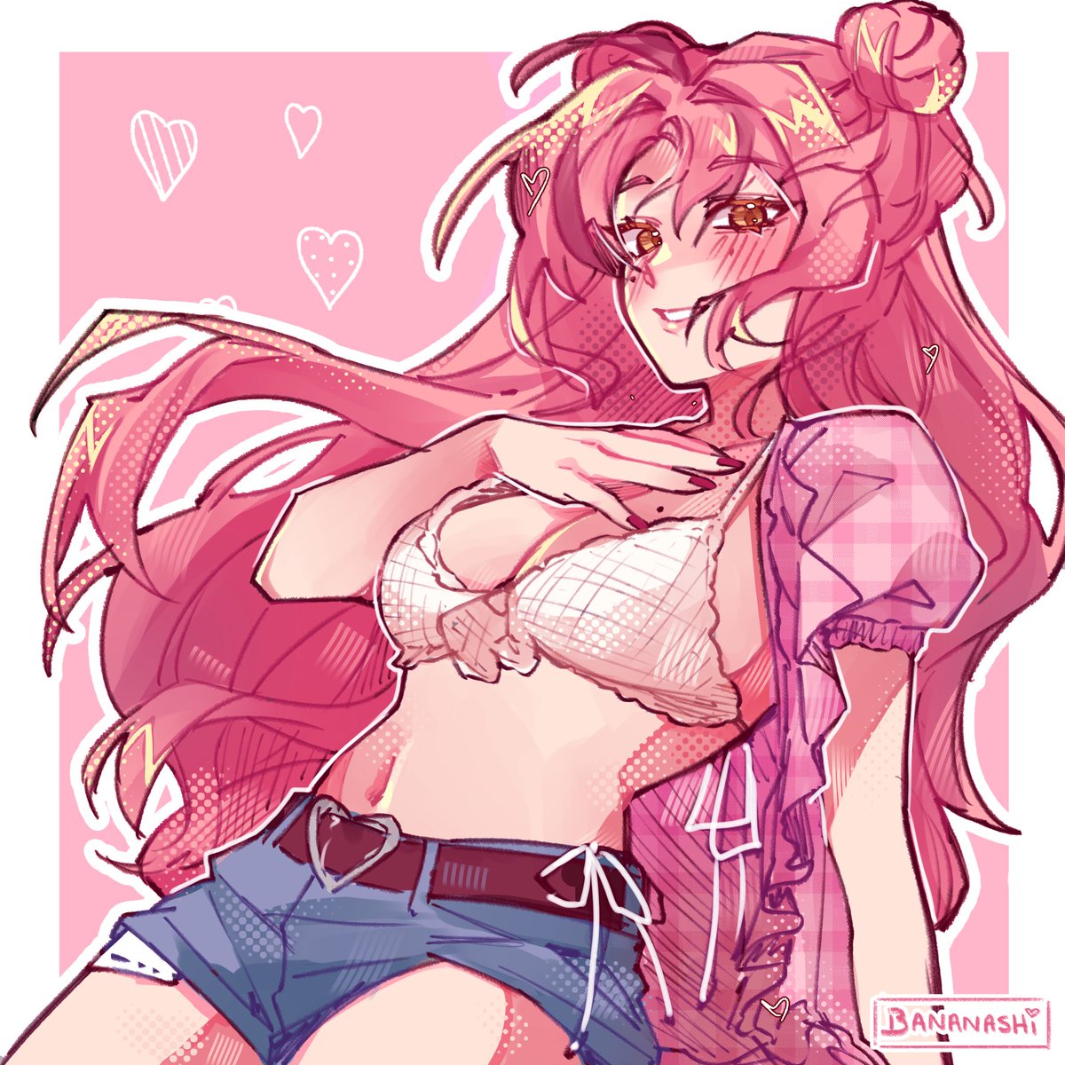 shirayukibanshi's tweet photo. My OC as Kwon Eunbi ! #drawing #oc https://t.co/e9viTQpTra
