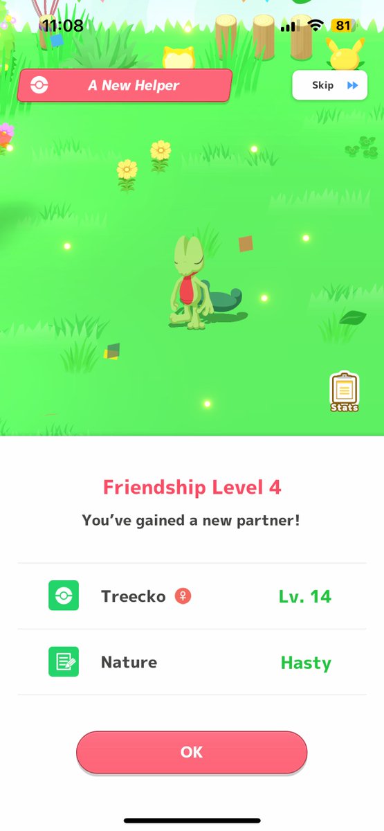 Got male Torchic &amp; female Treecko today :) #PokemonSleep2nd #PokemonSleep