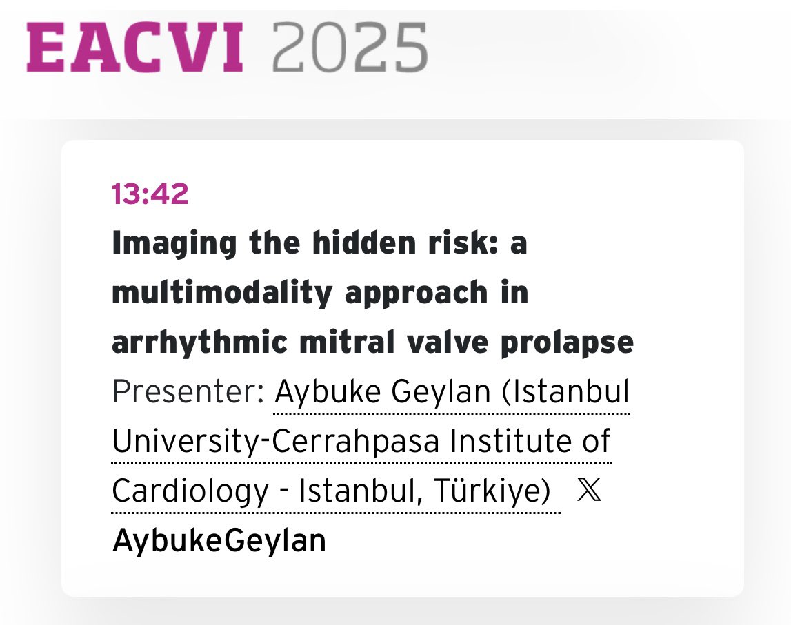 Aybüke Geylan, MD tweet media