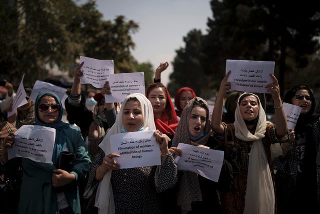 alinazary's tweet image. It is abhorrent yet unsurprising that the Taliban terrorist group continues to intensify its oppression of women in Afghanistan. The recent arrests of innocent girls and women are merely the tip of the iceberg of the suffering endured by Afghanistan’s women under Taliban…