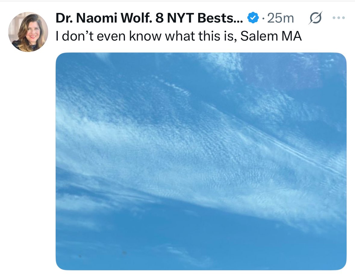 There's a whole cult of people who find clouds terrifying