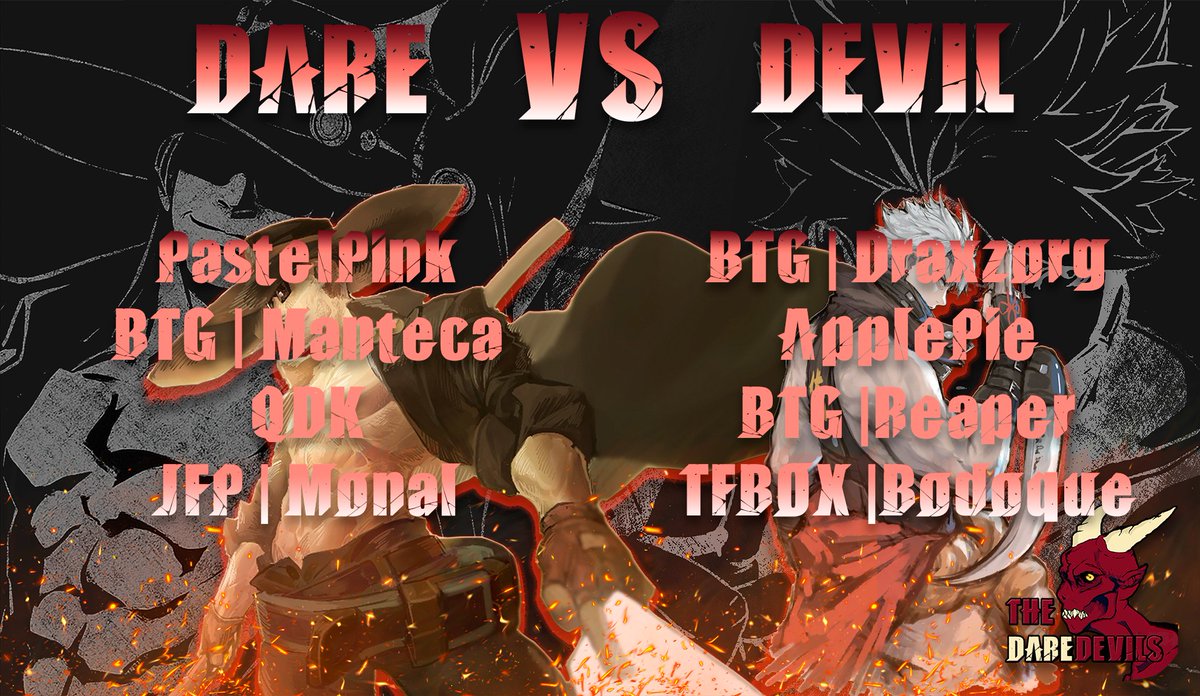 ¡Se viene la segunda edición de la pelea de bandos del server! Esta vez se enfrentarán los cap <a href="/My_BelovedSayo/">SayoriMyBeloved</a> vs <a href="/weil_zik/">WeilZik</a>. Hoy a las 20:00hs ARG.
Twitch: twitch.tv/lugelhc
Server: discord.gg/tP6VJcrs