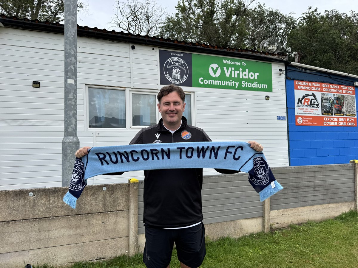 RuncornTown's tweet photo. This season we have an addition to the First Team Management with Nick Harland joining as coach.

Welcome Nick!

https://t.co/kIMPAIbTUY https://t.co/u677m1Tjqp