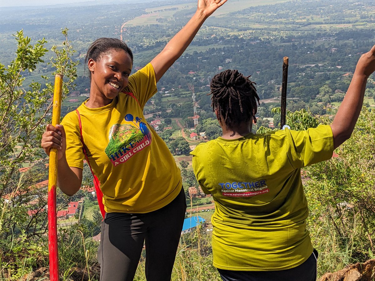 #Hike4GirlsUg today in Tororo